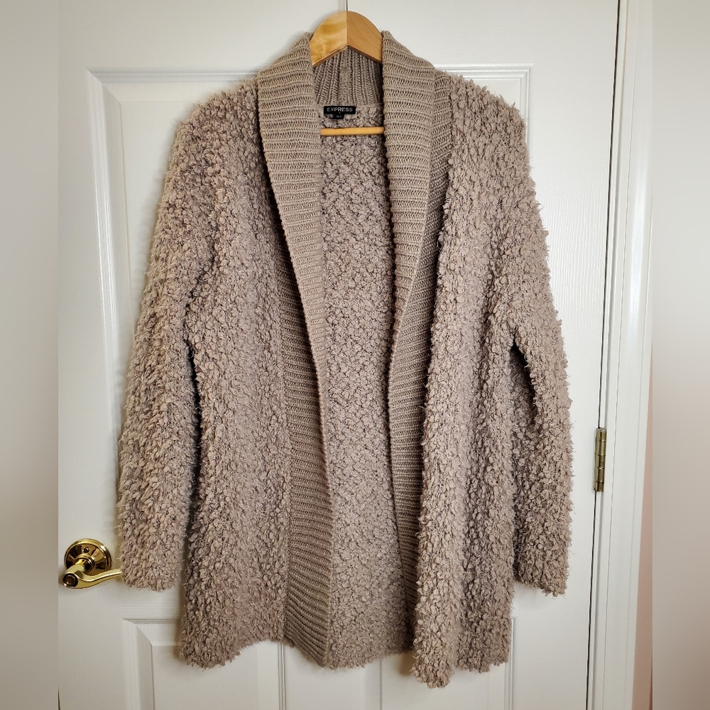 Fuzzy Cardigan